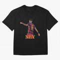 Neymar Oversized T-Shirt Celebrate National Team Dreams in FIFA World Cup 2026 USA Canada Mexico for Fans of CR7 and Messi and Argentina and Brazil, Bringing Fan Favorite Moments, National Team Passion, Big Match Drama and Soccer History; Great for