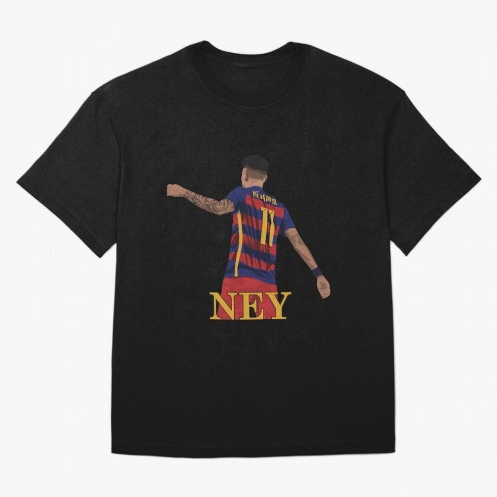 Neymar Oversized T-Shirt Celebrate National Team Dreams in FIFA World Cup 2026 USA Canada Mexico for Fans of CR7 and Messi and Argentina and Brazil, Bringing Fan Favorite Moments, National Team Passion, Big Match Drama and Soccer History; Great for