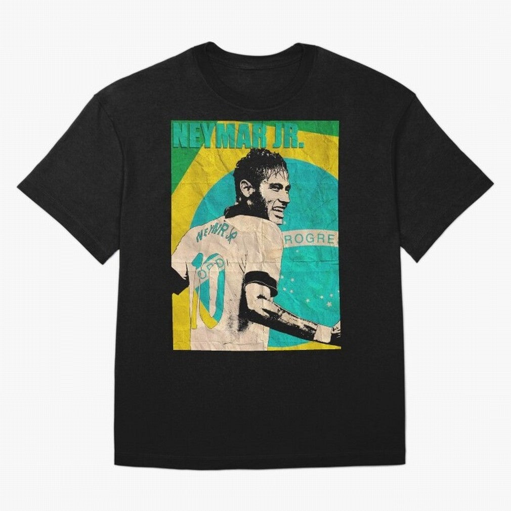 Neymar Oversized T-Shirt Celebrate National Team Dreams in FIFA World Cup 2026 Group Stage Spirit, Made for Portugal, Spain and Germany, Messi and Cristiano Ronaldo, Championship Spirit, Famous Goals, Roaring Crowds and International Football