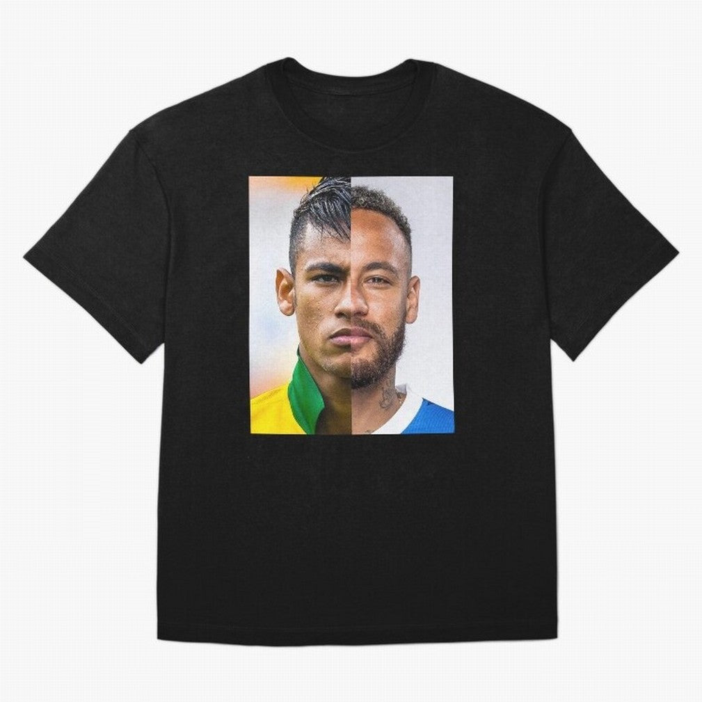 Neymar Oversized T-Shirt Celebrate the Stars of the FIFA World Cup 2026 Journey through Messi, CR7 and Mbappe Highlights, England Pride, Worldwide Fan Energy, Dramatic Goals, Stadium Lights and Championship Celebrations; Perfect for Supporters Who