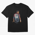 Neymar Brazilian Legend Art Oversized T-Shirt Stand Proud for Global Football Passion for FIFA World Cup 2026, Made for Haaland and Mbappe, Argentina, Global Supporter Spirit, Legendary Goals, National Colors and Tournament Celebration; Ideal for