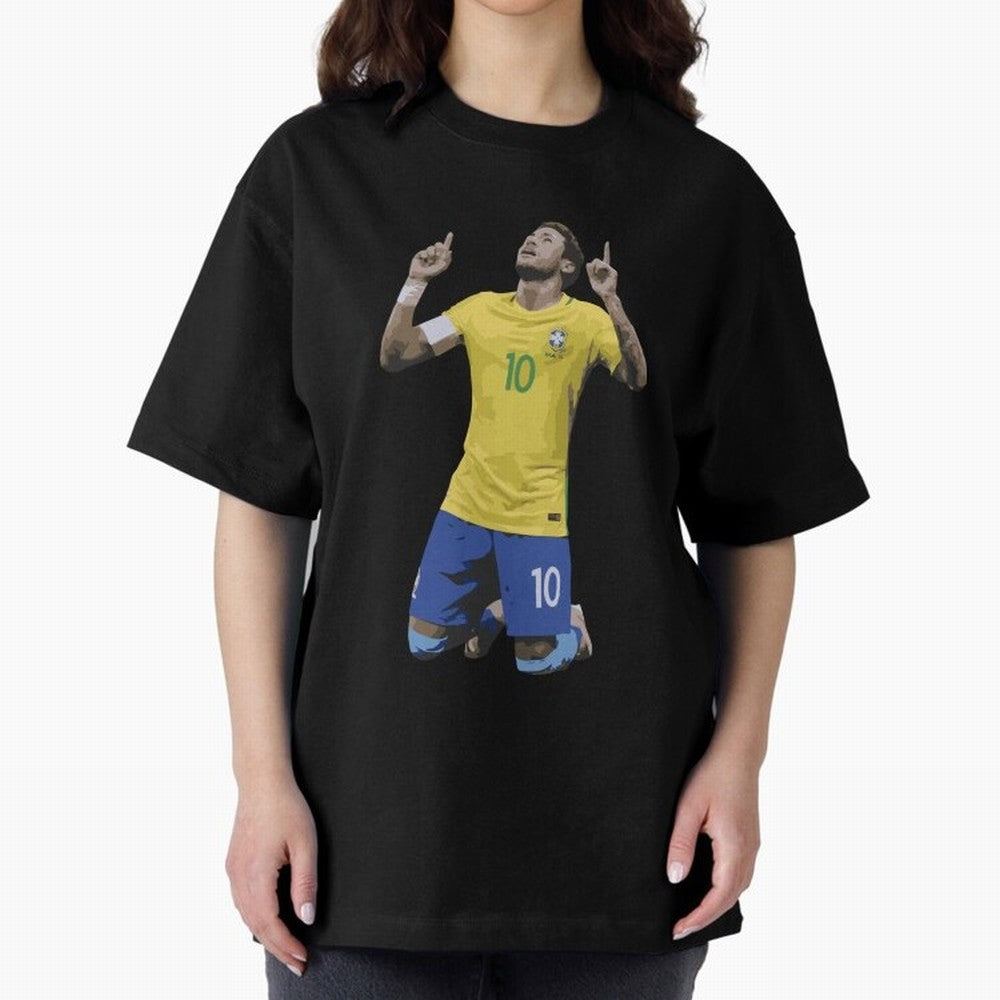 Neymar Brazil Celebration Sticker Essential T-Shirt Show Fan Pride Across Global Football Passion for FIFA World Cup 2026, Celebrating Neymar, Haaland and Cristiano Ronaldo, Portugal, Spain and Germany, Game Day Rituals, Football Legends, Country