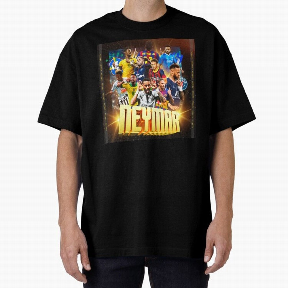 Neymar Best of Career Classic T-Shirt Show Championship Spirit for FIFA World Cup 2026 Spirit, Connected to Argentina and Brazil, Messi and Cristiano Ronaldo, Football Festival Excitement, Trophy Ambitions, Country Rivalries and Star Player Buzz;