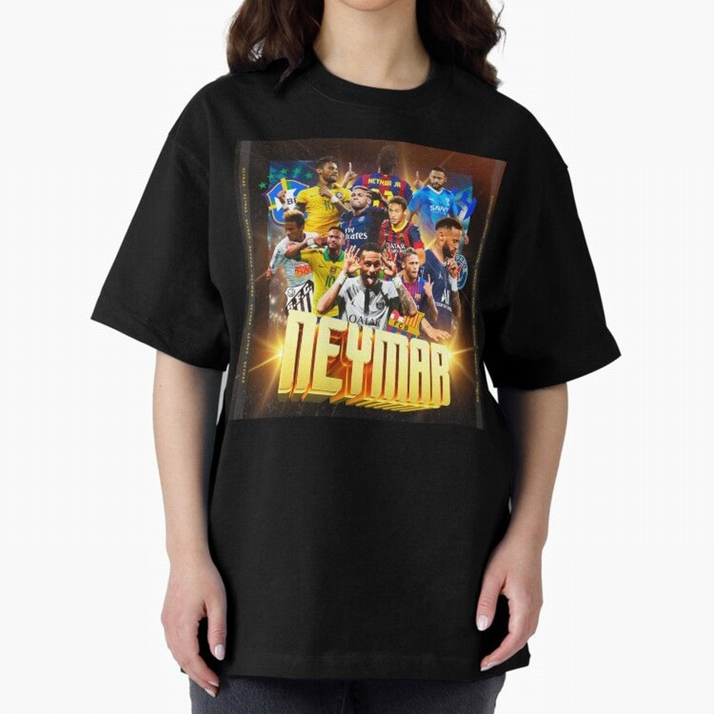 Neymar Best of Career Classic T-Shirt Show Championship Spirit for FIFA World Cup 2026 Spirit, Connected to Argentina and Brazil, Messi and Cristiano Ronaldo, Football Festival Excitement, Trophy Ambitions, Country Rivalries and Star Player Buzz;