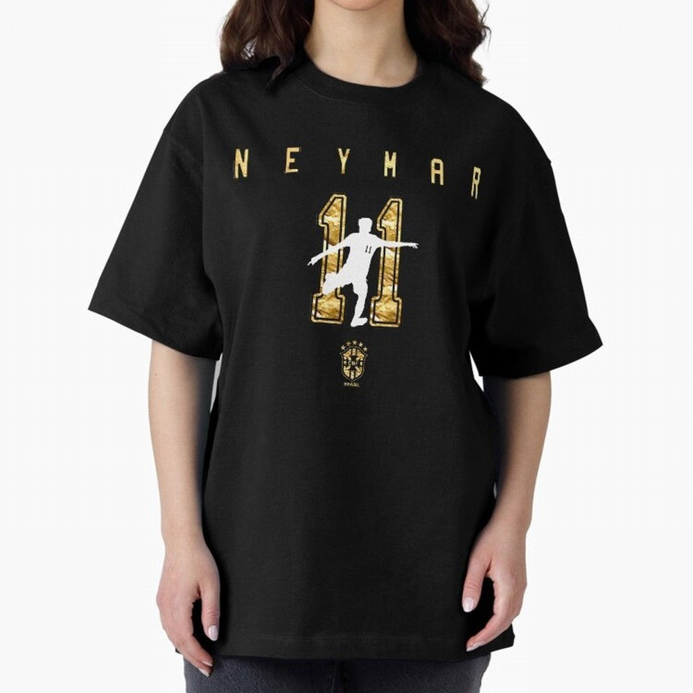 Neymar Gold Design Classic T-Shirt Feel the Heartbeat of the FIFA World Cup 2026 Group Stage Journey through Cristiano Ronaldo Highlights, Argentina and Brazil Pride, Game Day Rituals, Football Legends, Country Pride and the Road to the Final;