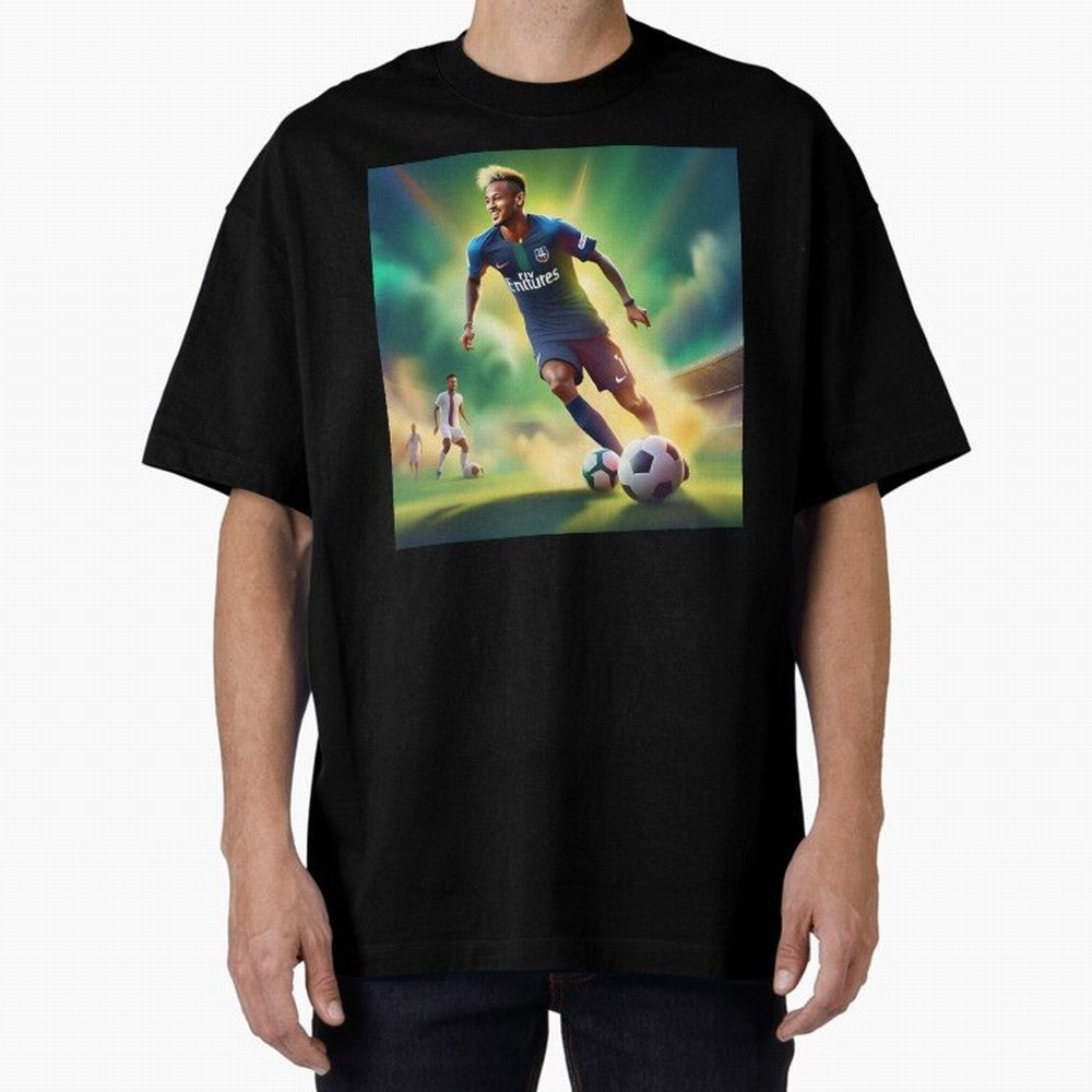 Neymar Brazil Classic T-Shirt Support the Legends of Global Football Passion for FIFA World Cup 2026, with Neymar, Haaland and Cristiano Ronaldo, Portugal, Spain and Germany, Football Festival Excitement, Trophy Ambitions, Country Rivalries and