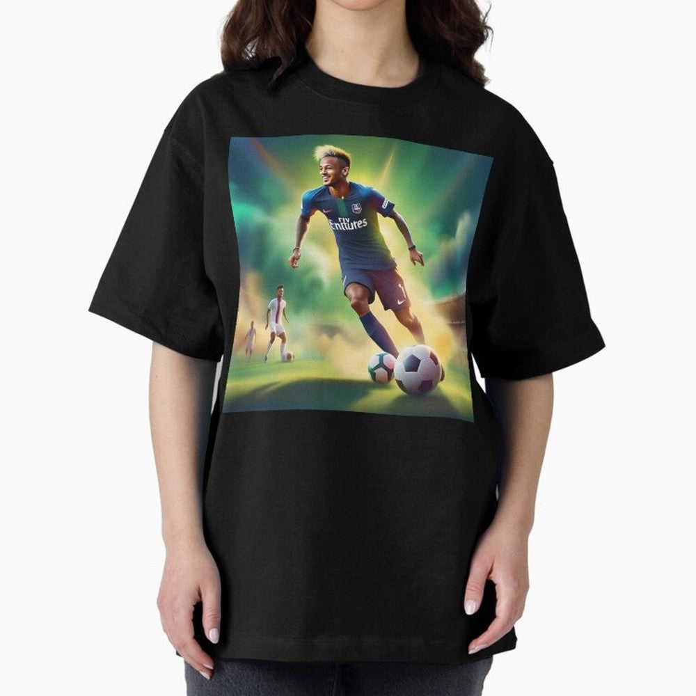 Neymar Brazil Classic T-Shirt Support the Legends of Global Football Passion for FIFA World Cup 2026, with Neymar, Haaland and Cristiano Ronaldo, Portugal, Spain and Germany, Football Festival Excitement, Trophy Ambitions, Country Rivalries and