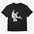 Illustration Neymar Classic T-Shirt Unlock Match Day Hype around FIFA World Cup 2026 USA Canada Mexico, Mbappe and Neymar, Spain and Netherlands, Champion Mindset, Group Stage Buzz, Knockout Tension and Passionate Fan Culture; Made for Die Hard