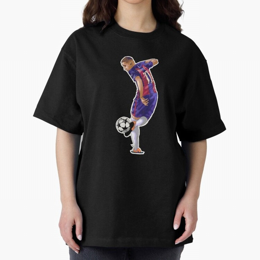 Neymar Artwork Classic T-Shirt Stand with Global Football Passion for FIFA World Cup 2026 Group Stage, Celebrating Cristiano Ronaldo, Portugal, Championship Spirit, Famous Goals, Roaring Crowds and International Football Unity; Perfect for Fans,