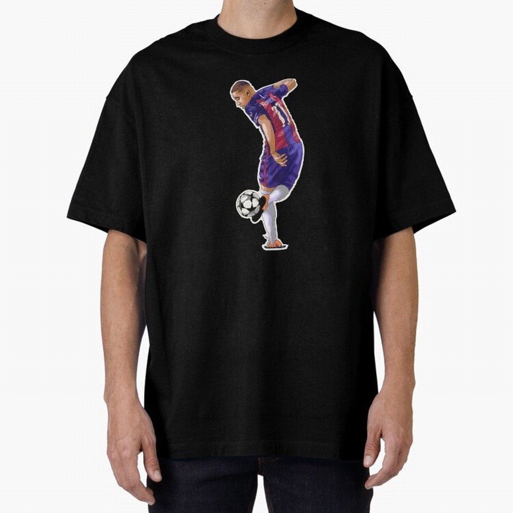 Neymar Artwork Classic T-Shirt Stand with Global Football Passion for FIFA World Cup 2026 Group Stage, Celebrating Cristiano Ronaldo, Portugal, Championship Spirit, Famous Goals, Roaring Crowds and International Football Unity; Perfect for Fans,