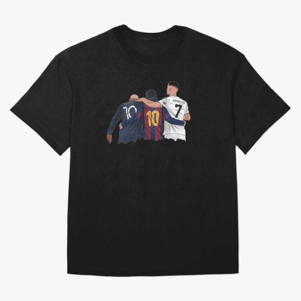 Football Messi, Ronaldo, neymar tshirt Classic T-Shirt Relive FIFA World Cup 2026 Group Stage Connected to Neymar, Haaland and Cristiano Ronaldo, England Energy, Supporter Pride, Iconic Celebrations, Legendary Names and Global Match Day Energy;