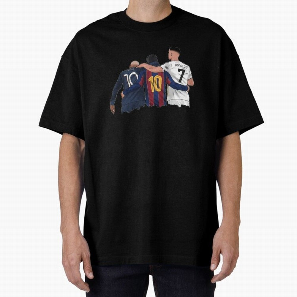 Football Messi, Ronaldo, neymar tshirt Classic T-Shirt Relive FIFA World Cup 2026 Group Stage Connected to Neymar, Haaland and Cristiano Ronaldo, England Energy, Supporter Pride, Iconic Celebrations, Legendary Names and Global Match Day Energy;