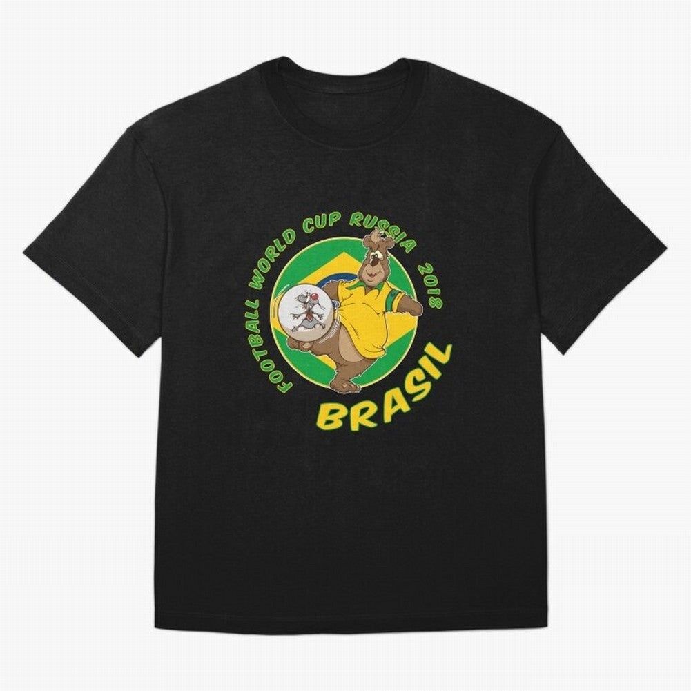 Football Russia 2018 World Cup Brazil T shirts and Merchandise Oversized T-Shirt Fuel the FIFA World Cup 2026 Journey through Cristiano Ronaldo Highlights, England Pride, Sports Nostalgia, International Competition, Famous Players and Unforgettable