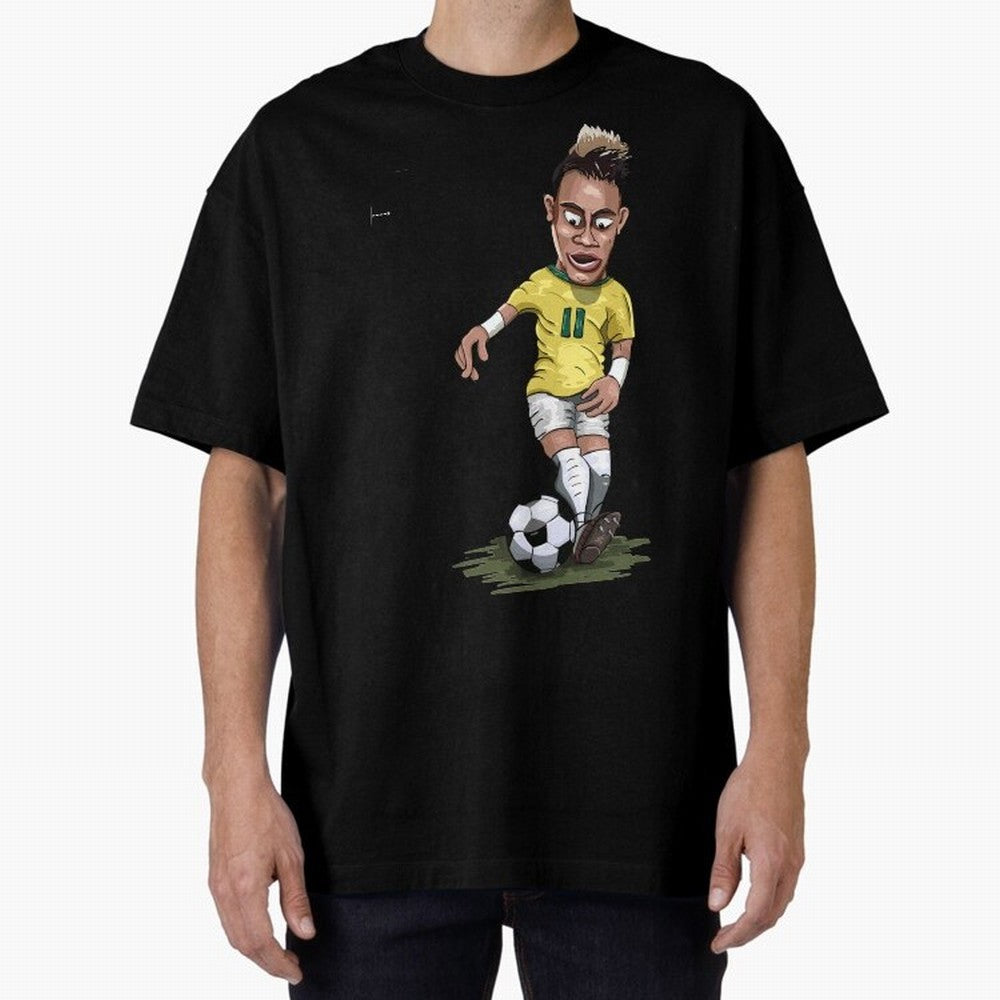 FOOTBALL ARTIST NEYMAR Brasil Essential T-Shirt Carry the Dream of FIFA World Cup 2026 USA Canada Mexico for Fans of Messi, Neymar and Mbappe and Netherlands, Bringing Football History, Final Match Energy, Crowd Noise and Once in a Lifetime