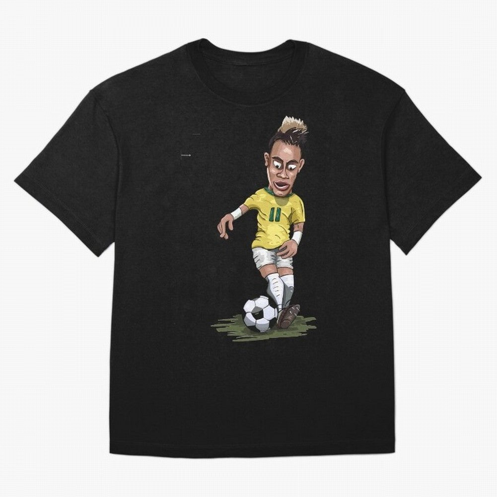 FOOTBALL ARTIST NEYMAR Brasil Essential T-Shirt Carry the Dream of FIFA World Cup 2026 USA Canada Mexico for Fans of Messi, Neymar and Mbappe and Netherlands, Bringing Football History, Final Match Energy, Crowd Noise and Once in a Lifetime