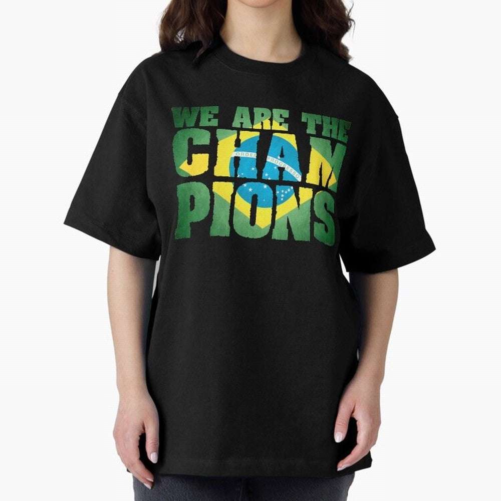 Champion Brazil Classic T-Shirt Bring World Football Passion into FIFA World Cup 2026 USA Canada Mexico for Fans of Messi and Cristiano Ronaldo and Portugal, Spain and Germany, Bringing Fan Favorite Moments, National Team Passion, Big Match Drama