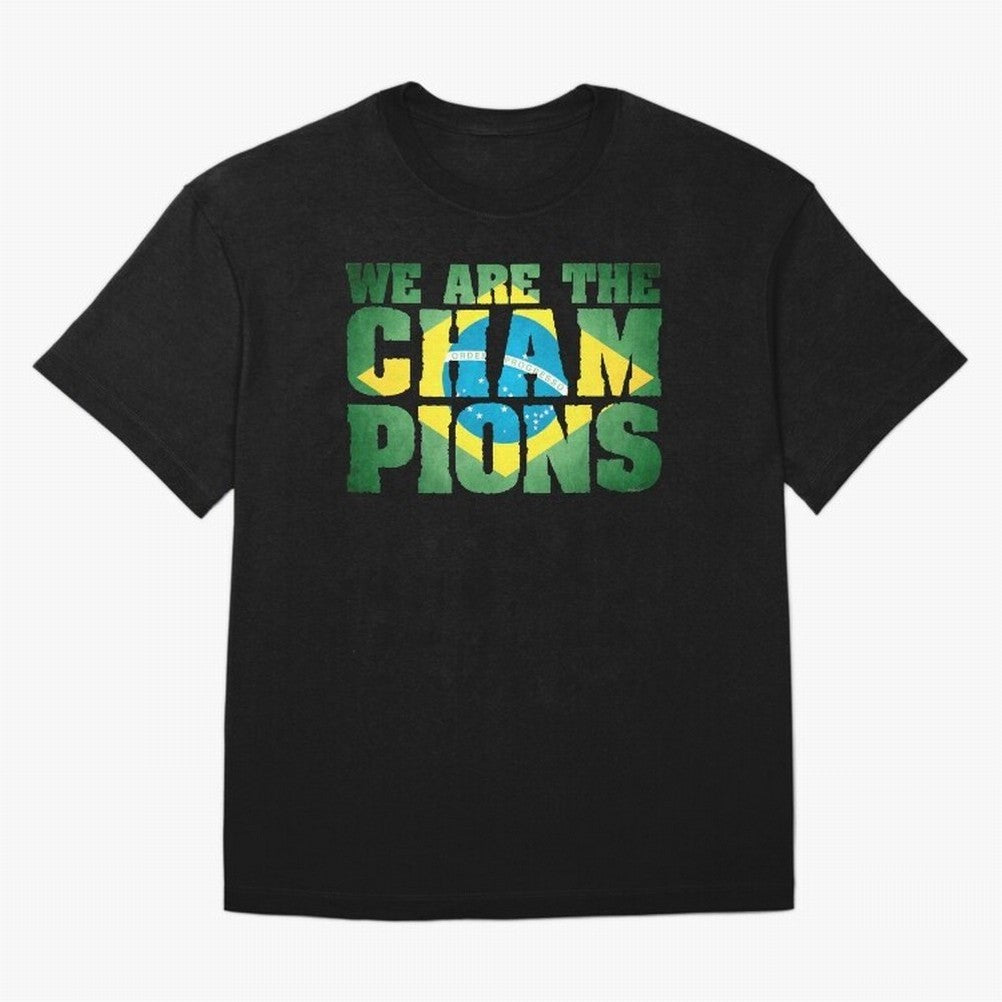 Champion Brazil Classic T-Shirt Bring World Football Passion into FIFA World Cup 2026 USA Canada Mexico for Fans of Messi and Cristiano Ronaldo and Portugal, Spain and Germany, Bringing Fan Favorite Moments, National Team Passion, Big Match Drama