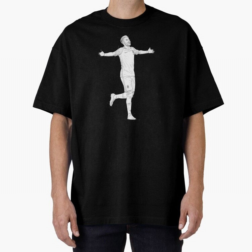 Neymar Joga Bonito Oversized T-Shirt Celebrate Global Passion for Match Day Hype around FIFA World Cup 2026 USA Canada Mexico, Messi and Cristiano Ronaldo, Brazil, Stadium Memories, Football Loyalty, International Chants and Championship Tradition;