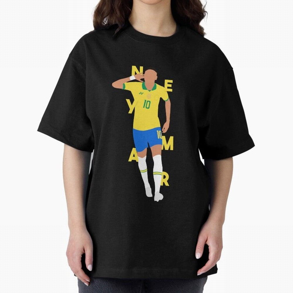 Neymar x Brazil Classic T-Shirt Celebrate Football Dreams Across Match Day Hype around FIFA World Cup 2026 USA Canada Mexico, Mbappe and Neymar, France, Fan Favorite Moments, National Team Passion, Big Match Drama and Soccer History; Made for