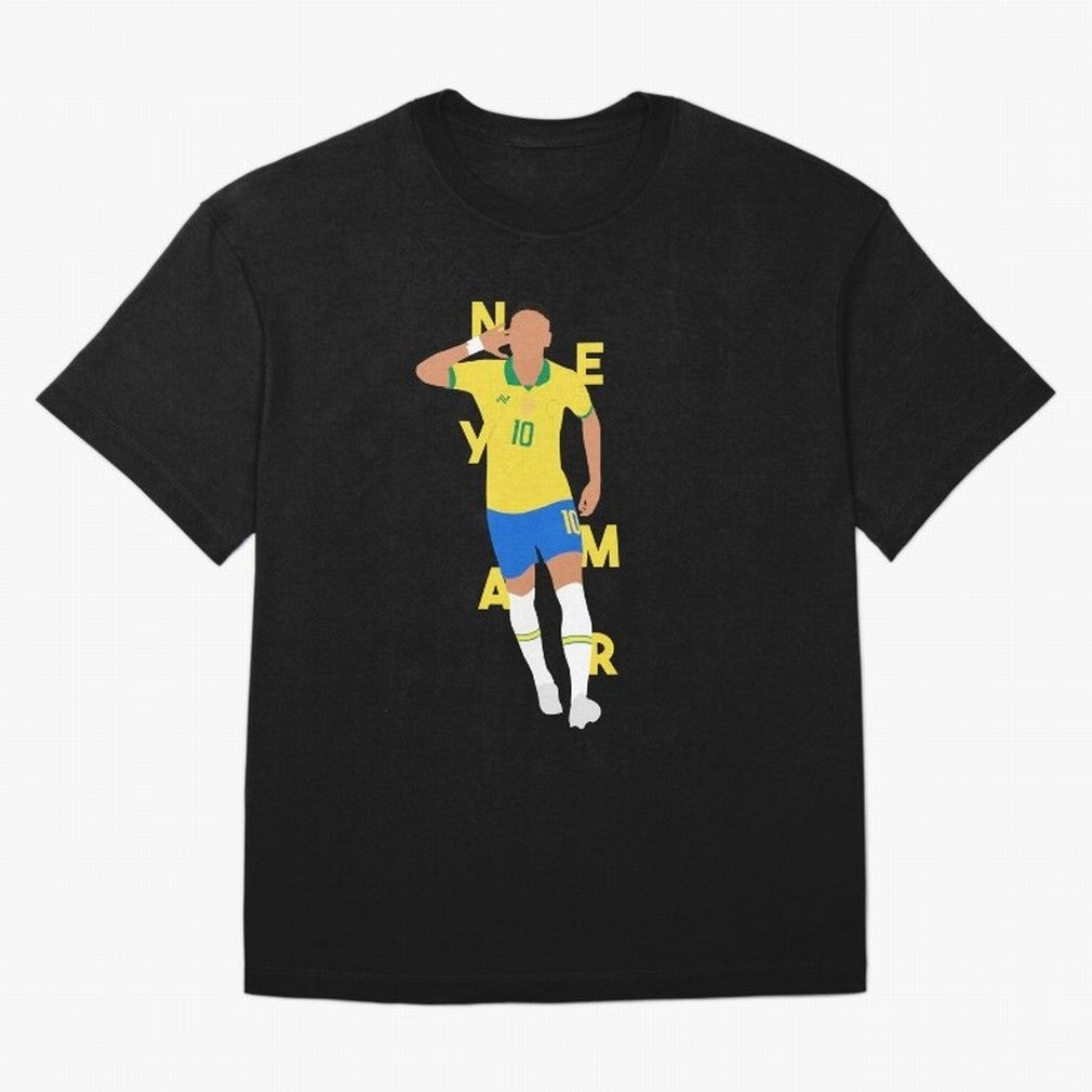 Neymar x Brazil Classic T-Shirt Celebrate Football Dreams Across Match Day Hype around FIFA World Cup 2026 USA Canada Mexico, Mbappe and Neymar, France, Fan Favorite Moments, National Team Passion, Big Match Drama and Soccer History; Made for