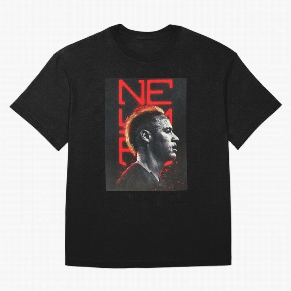 Black Wallpaper Neymar Classic T-Shirt Make Your Look Match Global Football Passion for FIFA World Cup 2026 USA Canada Mexico, Inspired by Haaland and Mbappe, England and Germany, Global Supporter Spirit, Legendary Goals, National Colors and
