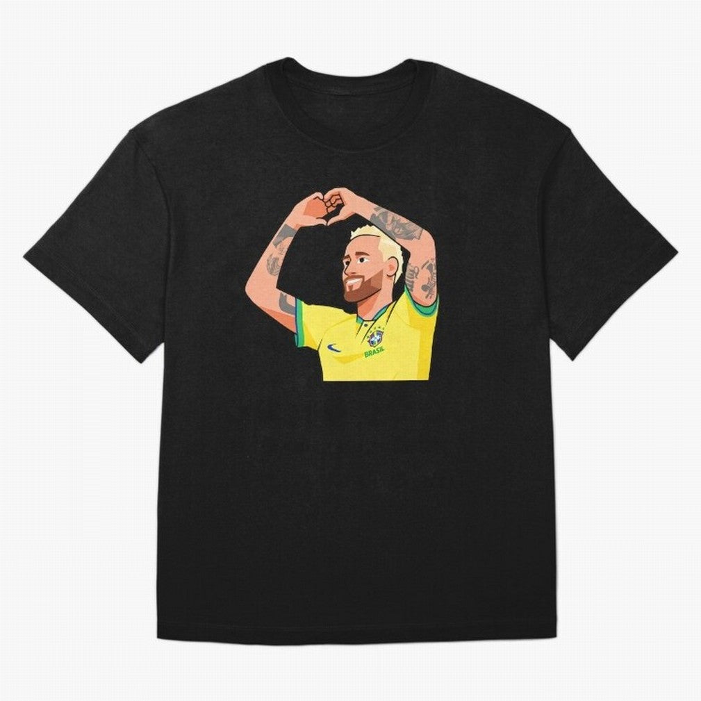 World Cup Neymar Oversized T-Shirt Enjoy the Biggest Football Party of Match Day Hype around FIFA World Cup 2026, CR7, Brazil, Portugal and Argentina, Championship Spirit, Famous Goals, Roaring Crowds and International Football Unity; Ideal for