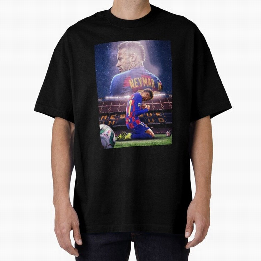 Art Wallpaper Neymar Classic T-Shirt Bring International Match Energy to FIFA World Cup 2026 Celebrating Mbappe, Brazil, Portugal and Argentina Energy, Match Day Excitement, Supporter Culture, Golden Goals and Global Football Passion; Great for