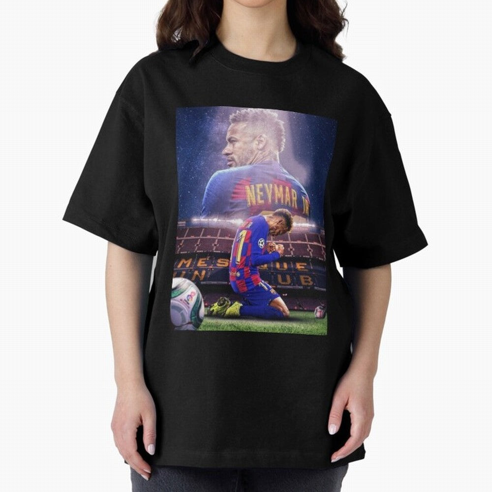 Art Wallpaper Neymar Classic T-Shirt Bring International Match Energy to FIFA World Cup 2026 Celebrating Mbappe, Brazil, Portugal and Argentina Energy, Match Day Excitement, Supporter Culture, Golden Goals and Global Football Passion; Great for