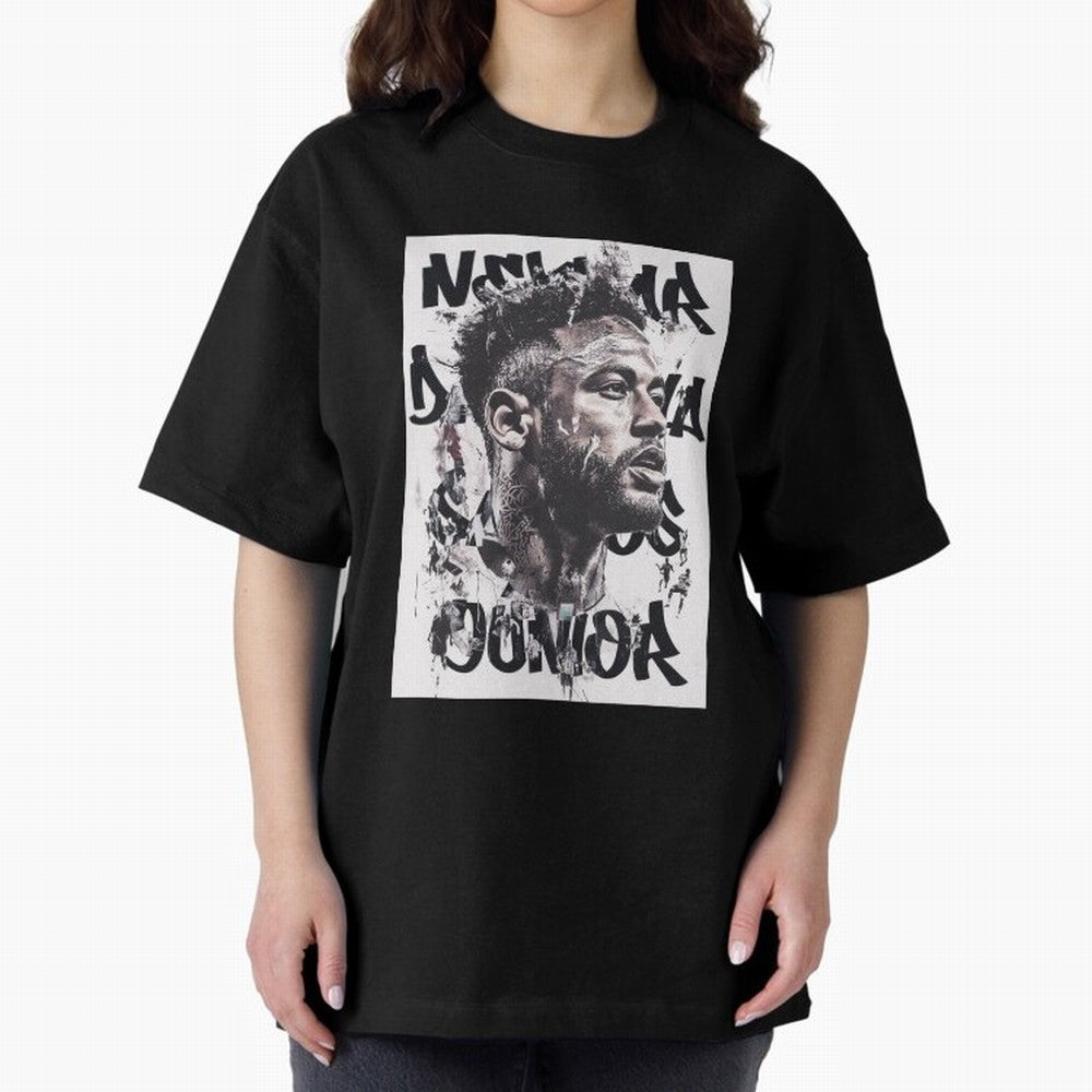Potrait artistic collage of Neymar Classic T-Shirt Feel the Roar of the FIFA World Cup 2026 Group Stage Journey through CR7 Highlights, Brazil, Portugal and Argentina Pride, Match Day Excitement, Supporter Culture, Golden Goals and Global Football