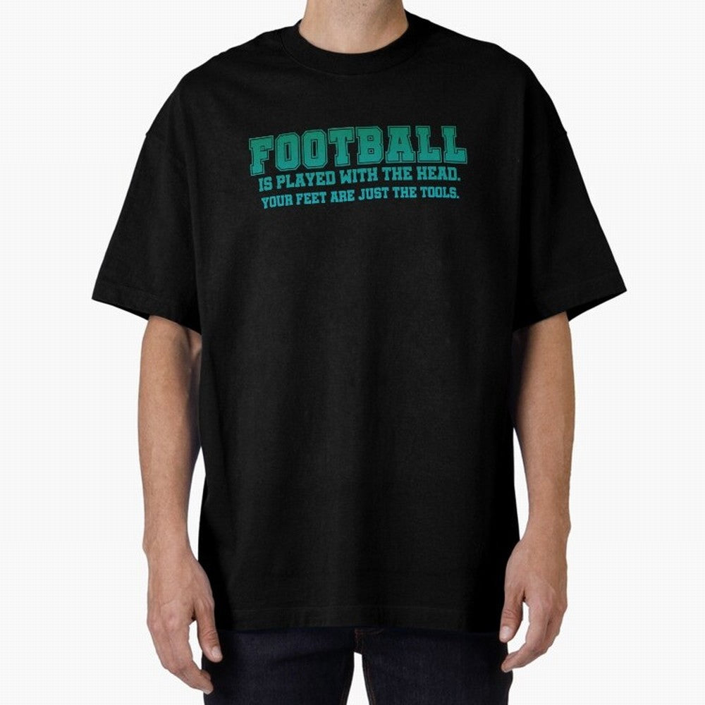 Football is played with the head. Classic T-Shirt Elevate FIFA World Cup 2026 USA Canada Mexico Inspired by Messi, CR7 and Mbappe, Germany Energy, Stadium Memories, Football Loyalty, International Chants and Championship Tradition; Created for