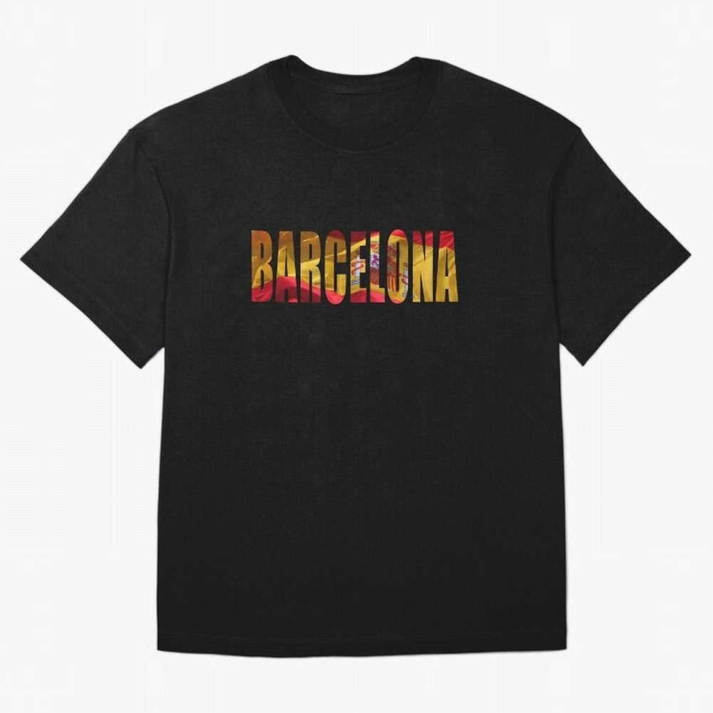 Barcelona city 2 Oversized T-Shirt Make Every Match About Global Football Passion for FIFA World Cup 2026, Featuring Haaland and Mbappe, Netherlands, Match Day Excitement, Supporter Culture, Golden Goals and Global Football Passion; Ideal for