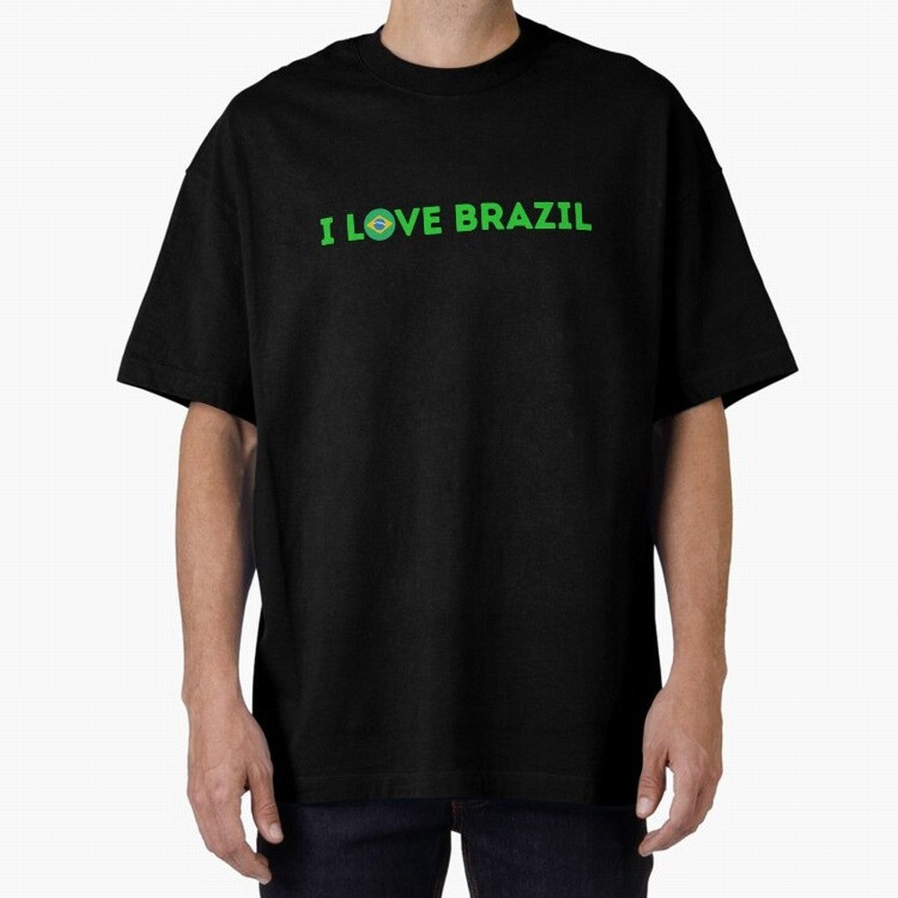 Art I love Brazil Classic T-Shirt Show Fan Pride Across the FIFA World Cup 2026 Group Stage Journey through Haaland and Mbappe Highlights, Argentina Pride, Match Day Excitement, Supporter Culture, Golden Goals and Global Football Passion; Ideal for