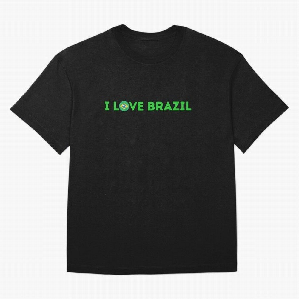 Art I love Brazil Classic T-Shirt Show Fan Pride Across the FIFA World Cup 2026 Group Stage Journey through Haaland and Mbappe Highlights, Argentina Pride, Match Day Excitement, Supporter Culture, Golden Goals and Global Football Passion; Ideal for