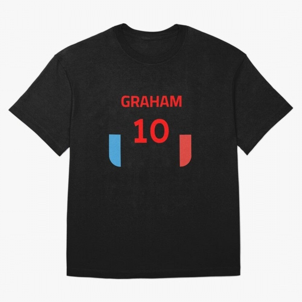 GRAHAM HANSEN 10 Classic T-Shirt Back the Journey through Global Football Passion for FIFA World Cup 2026 Group Stage, Connected to CR7 and Messi, Germany, Match Day Excitement, Supporter Culture, Golden Goals and Global Football Passion; Ideal for