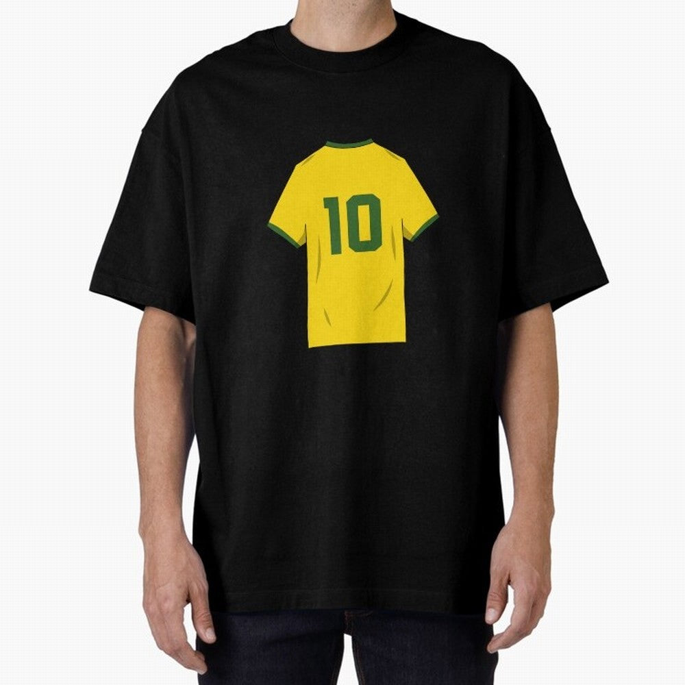 Pele Classic World Cup Jersey Oversized T-Shirt Carry National Pride through FIFA World Cup 2026 USA Canada Mexico Capturing Haaland and Mbappe, Argentina and Brazil Energy, Match Day Excitement, Supporter Culture, Golden Goals and Global Football