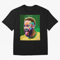 Neymar Brazil World Cup 2022 Pop Art Classic T-Shirt Celebrate the Road through the FIFA World Cup 2026 Journey through Mbappe Highlights, France Pride, Football History, Final Match Energy, Crowd Noise and Once in a Lifetime Moments; Ideal for