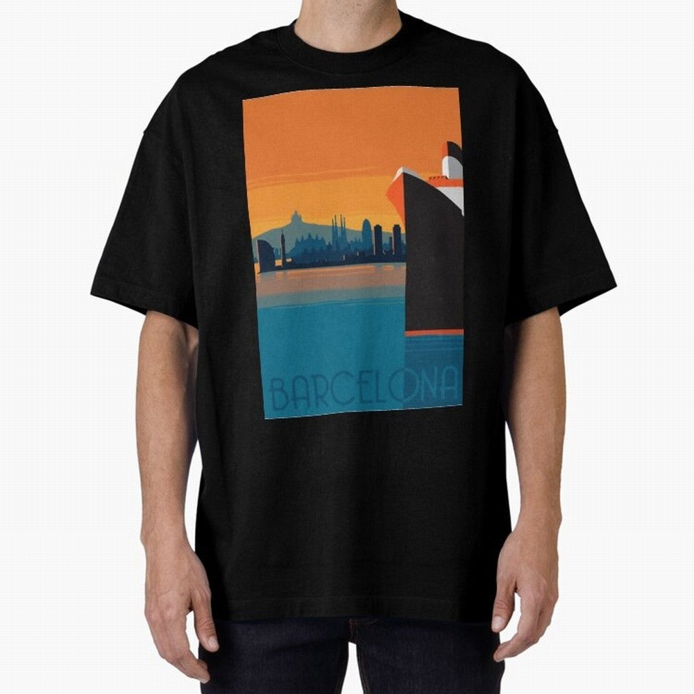 Barcelona Spain Travel Classic T-Shirt Relive Legendary Nights from FIFA World Cup 2026 Group Stage Featuring Haaland and Mbappe, Argentina and Brazil Energy, Stadium Chants, National Pride, Trophy Dreams and Unforgettable Football Memories;