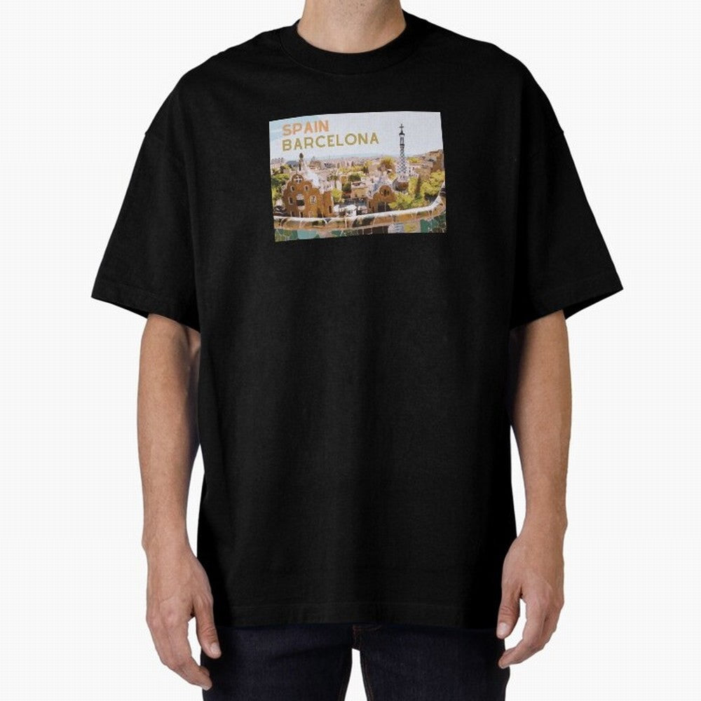 Barcelona Print Classic T-Shirt Celebrate Supporters United by Global Football Passion for FIFA World Cup 2026 USA Canada Mexico, Celebrating Cristiano Ronaldo, Haaland and CR7, England and Germany, Tournament Hype, Historic Matchups, Family