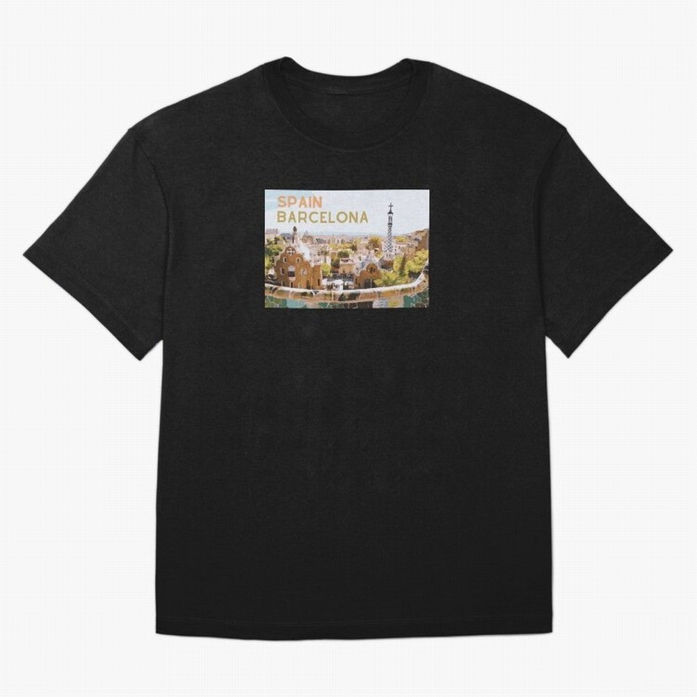 Barcelona Print Classic T-Shirt Celebrate Supporters United by Global Football Passion for FIFA World Cup 2026 USA Canada Mexico, Celebrating Cristiano Ronaldo, Haaland and CR7, England and Germany, Tournament Hype, Historic Matchups, Family