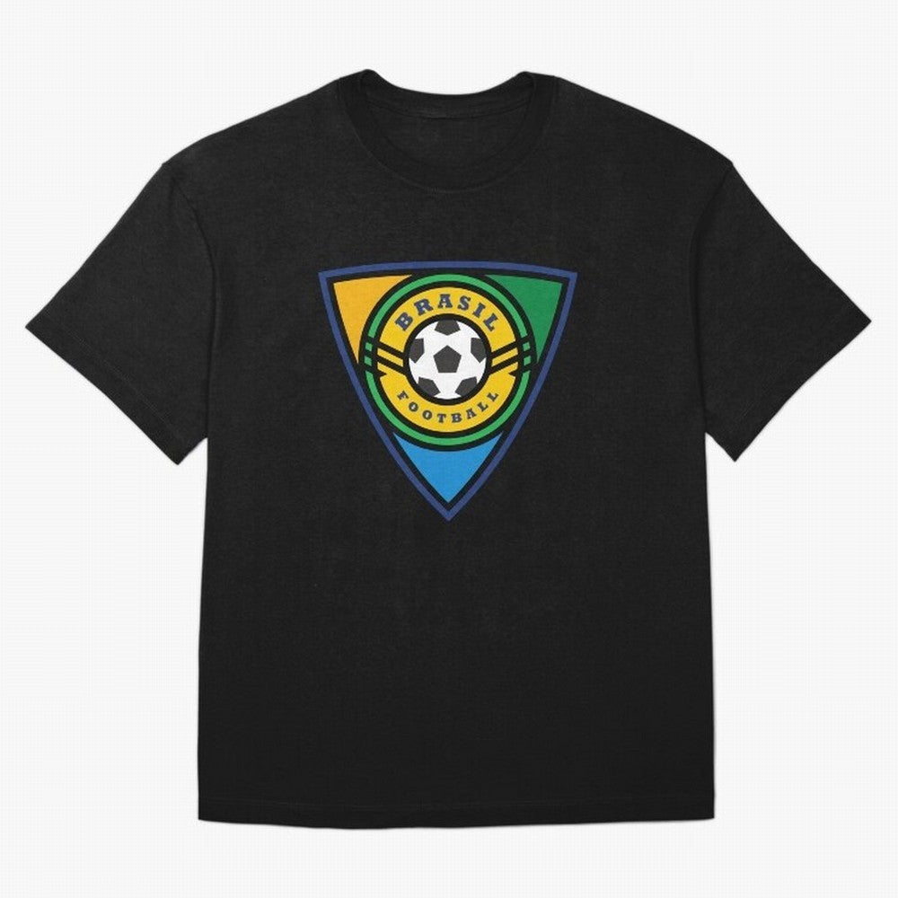 Brazil football emblem Essential T-Shirt Keep Football History Alive during Global Football Passion for FIFA World Cup 2026 USA Canada Mexico, Built around Messi and Cristiano Ronaldo, Brazil, Championship Spirit, Famous Goals, Roaring Crowds and