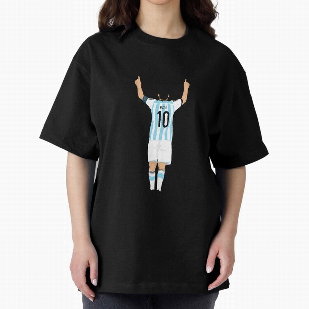 LEO MESSI ILLUSTRATION Classic T-Shirt Follow Every Goal of Match Day Hype around FIFA World Cup 2026 Group Stage, Mbappe, Spain, Football Festival Excitement, Trophy Ambitions, Country Rivalries and Star Player Buzz; Made for Die Hard Supporters,