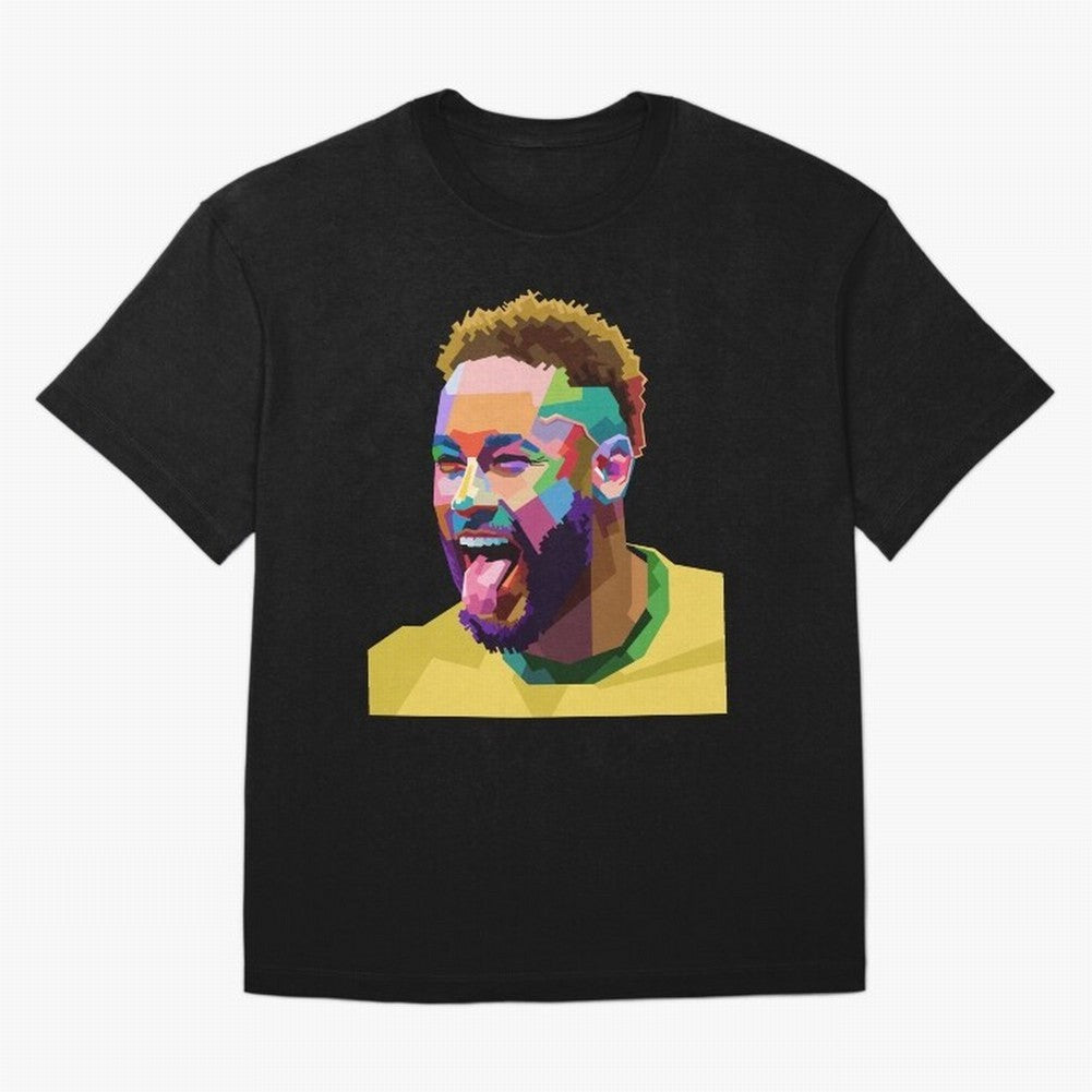 Neymar Brazil Squad Team Pop Art Classic T-Shirt Show Fan Pride Across FIFA World Cup 2026 for Fans of Messi and Cristiano Ronaldo and Brazil, Bringing Classic Soccer Heritage, Championship Pressure, Fan Loyalty and International Pride; Ideal for