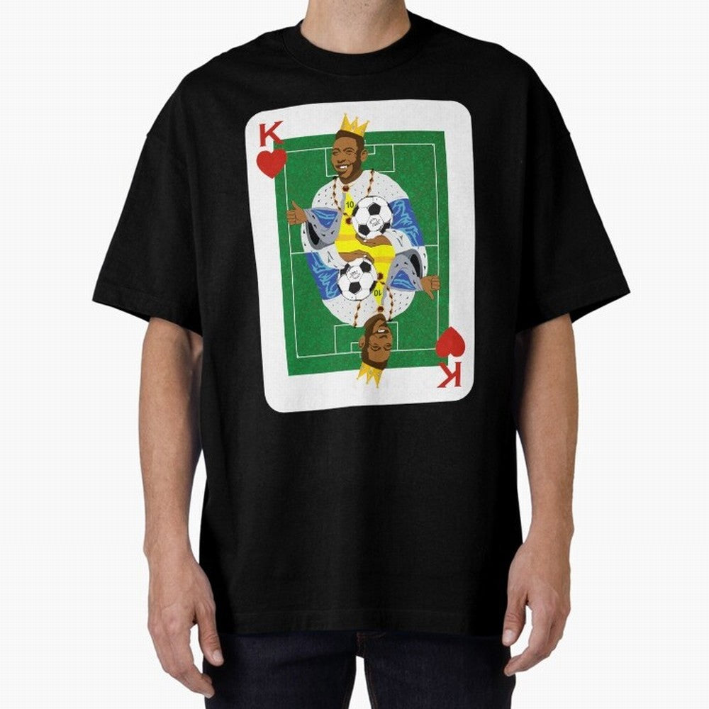 Pel¨¦, O Rei Essential T-Shirt Stand with Global Football Passion for FIFA World Cup 2026, Inspired by Messi, Neymar and Mbappe, Argentina and Brazil, Champion Mindset, Group Stage Buzz, Knockout Tension and Passionate Fan Culture; Created for