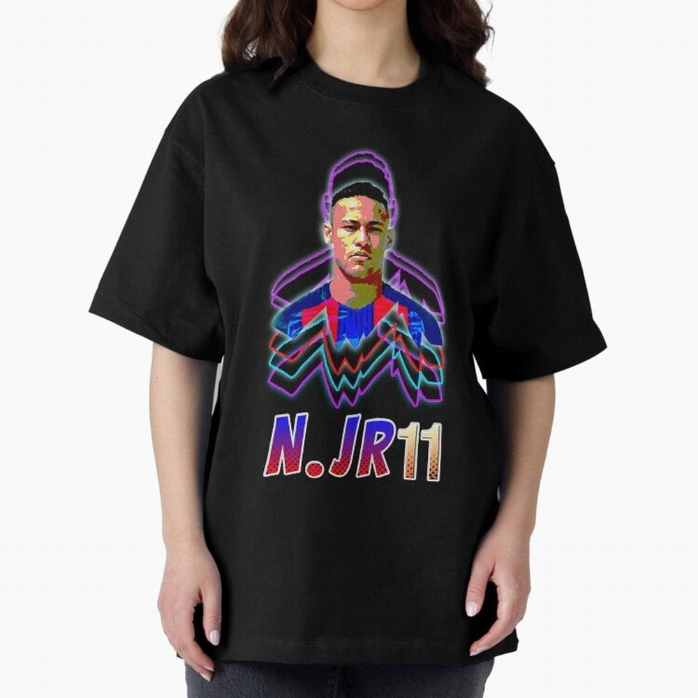 Neymar - Neon T-Shirt Essential T-Shirt Carry the Dream of FIFA World Cup 2026 Spirit, Highlighting Germany, Haaland, Worldwide Fan Energy, Dramatic Goals, Stadium Lights and Championship Celebrations; Created for Match Day Parties, Soccer Gifts,