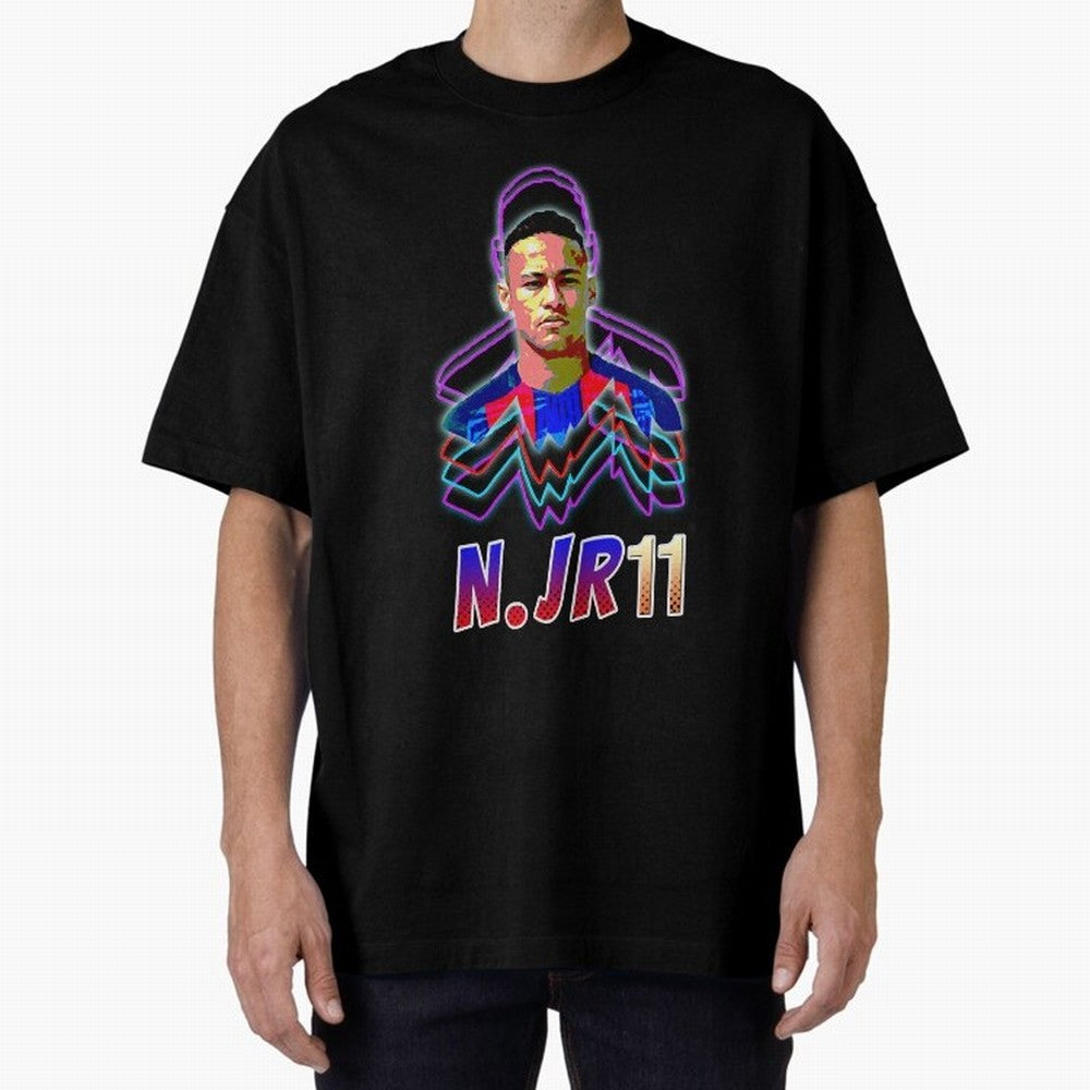 Neymar - Neon T-Shirt Essential T-Shirt Carry the Dream of FIFA World Cup 2026 Spirit, Highlighting Germany, Haaland, Worldwide Fan Energy, Dramatic Goals, Stadium Lights and Championship Celebrations; Created for Match Day Parties, Soccer Gifts,