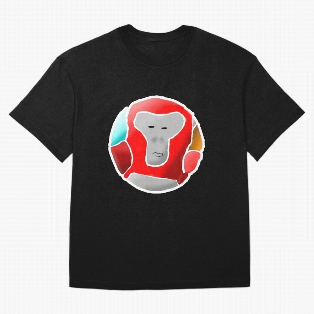 Gorilla Tag red soccer ball Gorilla Oversized T-Shirt Stand Out with Spirit from FIFA World Cup 2026 for Fans of Cristiano Ronaldo, Haaland and CR7 and Portugal, Bringing Championship Spirit, Famous Goals, Roaring Crowds and International Football