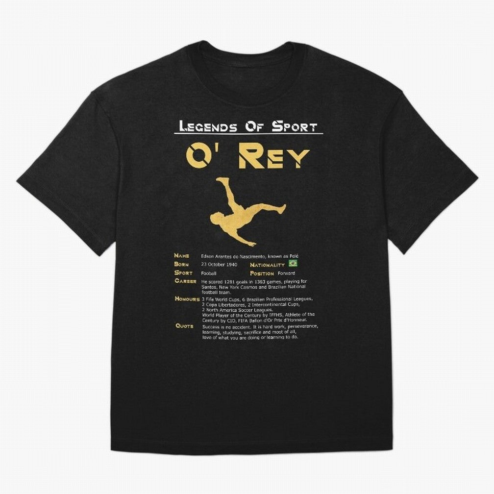 Legends of Sport Pele Pel¨¦ Essential T-Shirt Make Memories around the FIFA World Cup 2026 USA Canada Mexico Journey through Messi and Cristiano Ronaldo Highlights, Portugal Pride, Champion Mindset, Group Stage Buzz, Knockout Tension and Passionate