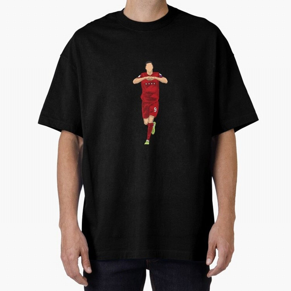 Celebration Oversized T-Shirt Bring FIFA World Cup 2026 Group Stage for Fans of Cristiano Ronaldo and Spain and Netherlands, Bringing Retro Football Energy, Iconic Rivalries, Trophy Chase Drama and Stadium Atmosphere; Ideal for Fans Who Follow