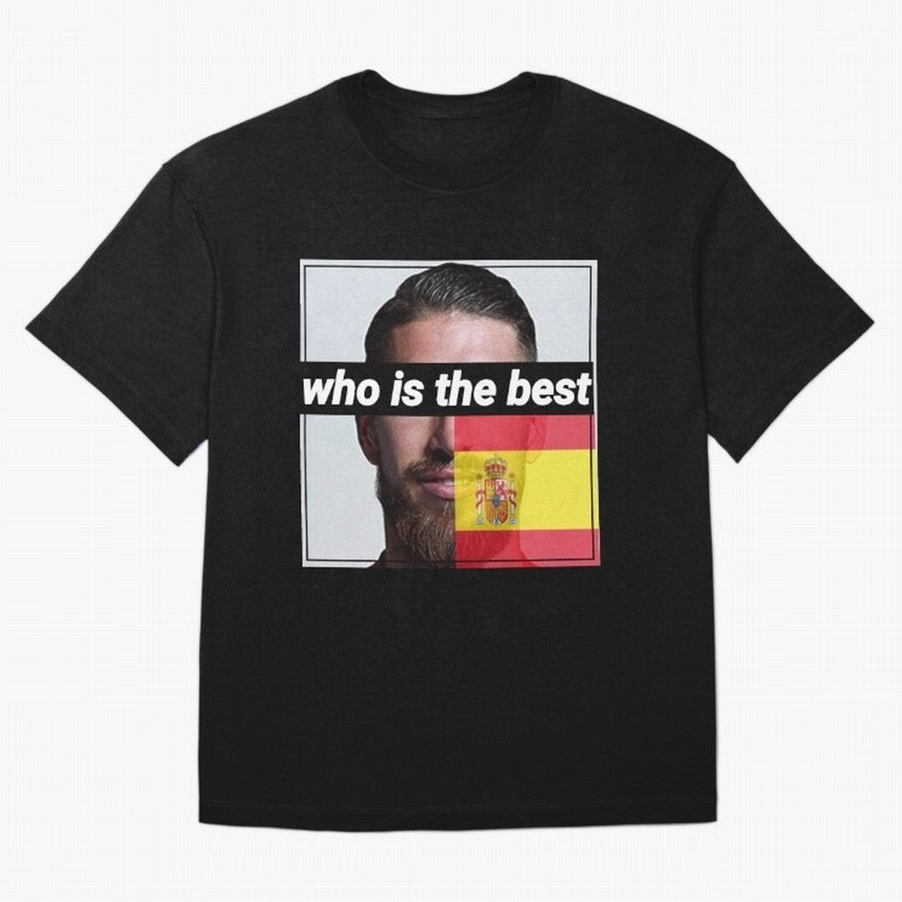 ramos Classic T-Shirt Feel the Heartbeat of Global Football Passion for FIFA World Cup 2026 Group Stage, Capturing Neymar, Haaland and Cristiano Ronaldo, England, Sports Nostalgia, International Competition, Famous Players and Unforgettable
