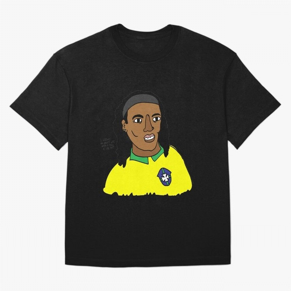 Ronaldinho Brazil Football Ball Life Classic T-Shirt Bring International Match Energy to FIFA World Cup 2026 USA Canada Mexico Capturing Messi and Cristiano Ronaldo, Germany Energy, Goal Celebration Energy, Supporter Heritage, Football Icons and